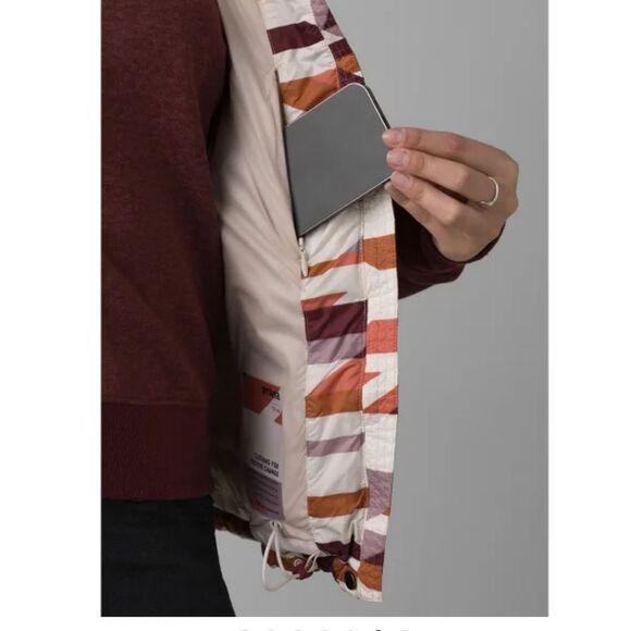 PrAna Hellborne Vest ❄️ Rose Hip Geo ❄️ NWT ❄️ small - Picture 4 of 8